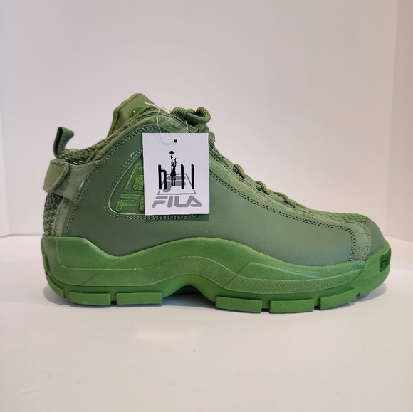 Fila Grant Hill 2 Woven Men's Basketball Sneaker Forrest Green 12 1BM01364-300. - Picture 2 of 9